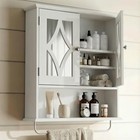 Bathroom Medicine Cabinet Wall Mounted  Over The Toilet Storage