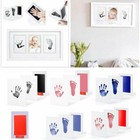 Baby Kids Safe Print Ink Pad Touch Nontoxic Inkless Footprint Handprint Kit Usa