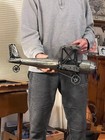 Decorative World War 1 Us Biplane Fighter Plane Airplane Sculpture