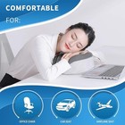 Travel Neck Pillow Chin Support Pillow Adjustable 100  Pure Memory Foam Pillow F
