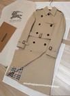 Burberry Trench Coat Authentic Burberry London Long Honey Beige 36 xs uk6 us4