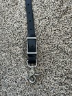 Black Biothane Endurance Breastplate With Snaps Very Adjustable Breastcollar