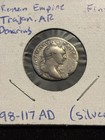 Trajan Ar Silver Denarius Ancient Roman Imperial Coin Ad 98-117 -fine