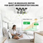 12v Rooftop Rv Ac Unit Cooling Only Low Noise Van Truck Travel Trailer Camper