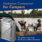 Open Box stainless Steel Water Container For Camping - 5 Gallon Hydration Metal