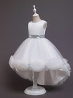 Girls Bridesmaid Dress Flower Kids Baby Princess Party Lace Wedding Dresses 9_10