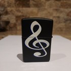Vintage Zippo Purple Guitar Head Unused  not Sealed