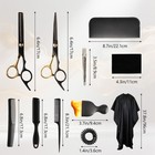 Professional Hair Cutting Scissors Barber Thinning Shears Hairdressing Salon Set