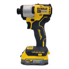 Dewalt 20v Max Brushless 1 4  Impact Driver Kit Dcf840 W  2 Batt   Charger   Bag