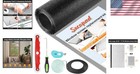 Xl 48in X 177in Fiberglass Window Screen Repair Kit - Long Lasting   Waterproof