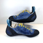 Scarpa Z1852  Men s Hyper Blue Helix Lace Rock Climbing Shoes Size 11 No Box Euc