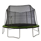14 Foot Round Trampoline And Enclosure System With Galvanized Steel Frames An   