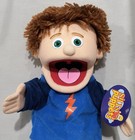 Silly Puppets Tommy Peach Boy 14  Full Body Hand Puppet Ventriloquist Doll