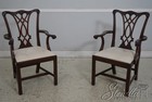 L69838  Set Of 8 Henkel Harris Model 107 Mahogany Dining Room Chairs