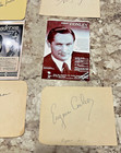 Lot Of 15 Opera Autographed signed 1940 s Autograph Book Pages