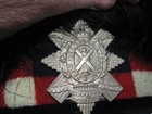 Ww2 Era Royal Highland Regiment Of Canada Black Watch 4 Tail Feather Bonnet  8m 