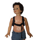 Toddler Dinosaur Harness Backpack Child Safety Leash Black Green Cute Kids Bag