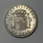 Coin Un Peso 1897 Islas Filipinas Alfonso Xiii