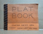 1950 Plat Book Of Clayton County Iowa Atlas Maps Land Ownership Paperback