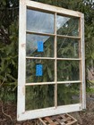 36 X 23 Vintage Window Sash  Old 8 Pane  Frame 1948 Arts   Crafts