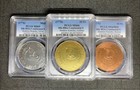 1776 Dickeson s Continental Currency Dollar Set Restrike 1962 Pcgs Ms65 Ms66        