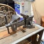 Vintage N0  3 1 2  Swivel Anvil Vise 3-1 2   Jaw W pipe Grips Diamond Logo Ace 