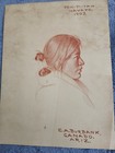Lot Of 3 E a burbank Native Indian Prints Hubbell Trading Post