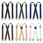 Heavy Duty Elastic Suspenders For Men Trouser Pants Braces Strap Work Belt