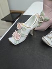 Lot Of 6 Vintage Porcelain Shoes 2 Tall Boots 1 Pair Japan   Germany 