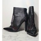 Vintage Jeffrey Campbell  keller  Mesh Peek-a-boo Booties     