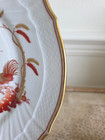 Richard Ginori Siena Rust Rooster 10 3 8  Dinner Plate - Displayed - 6 Available