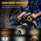 Mcculloch Mc1230 Handheld Steam Cleaner With Extension Hose quick Heat-up Tim   