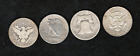 Silver U s  Halves - Barber  Walker  Franklin  Kennedy