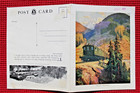 1931 Great Northern Railroad Menu Cascade Mountains Gn Railway Train Dining Menu