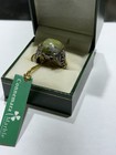 New Connemara Irish Marble  Sterling Silver  Ring Size 8  St Patrick Gift