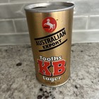 Vintage Australian Export Tooths Kb Lager Beer Can Steel 25 Oz sydney Australia