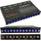 Gravity  Equalizer 1 2 Din 9 Band 9v Car Audio Dsp Eq Front  Rear   Sub Output