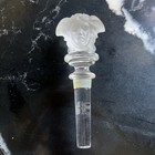 Rosenthal Versace Medusa Frosted Crystal Bottle Stopper Topper