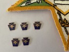 Order Of The Eastern Star Patch   Enamel Emblem Pendant Lot 11 Pieces Masonic