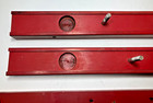 Seeburg 100w Jukebox Mechanism Red Wood Mounting Brackets Parts Set  Hf100g