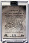 2018 Star Wars Stellar Blue Auto Parallel Jason Isaacs As Grand Inquisitor 19 25