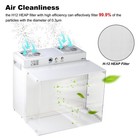 Laminar Flow Hood 17   x13    Ffu Inoculation Box Fan Filter Unit For Laboratory  Cl