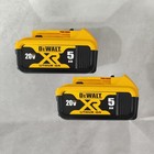 2-pack Dewalt Dcb205-2 20v Max 5ah Xr Lithium Battery Extended Runtime New