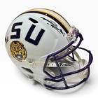 Trey dez Green Autographed Lsu Tigers Full Size Speed Helmet Jsa White