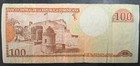 2001 Dominican Republic 100 Pesos P171a  Bs322020 
