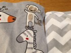 2 Koala Baby   Summer Ultra Plush Changing Table Pad Cover  Safari Animals  Gray