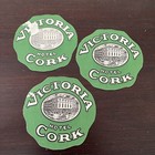 Vtg Antique 1930s Victoria Hotel Cork Ireland Luggage Baggage Label Sticker
