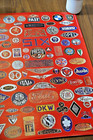 Lot Of 2 Out Of Print Rare Car Logo Posters 25 x17  1980s 90s