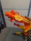 Nerf Vulcan With Tri-pod  Ammo Box  Chain Link - Full Auto Works Great 