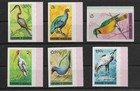 Smt  Burundi 1965 Birds Mi Nr 143 57 Luxury Set Of 15 Imperf Stamps  Mnh